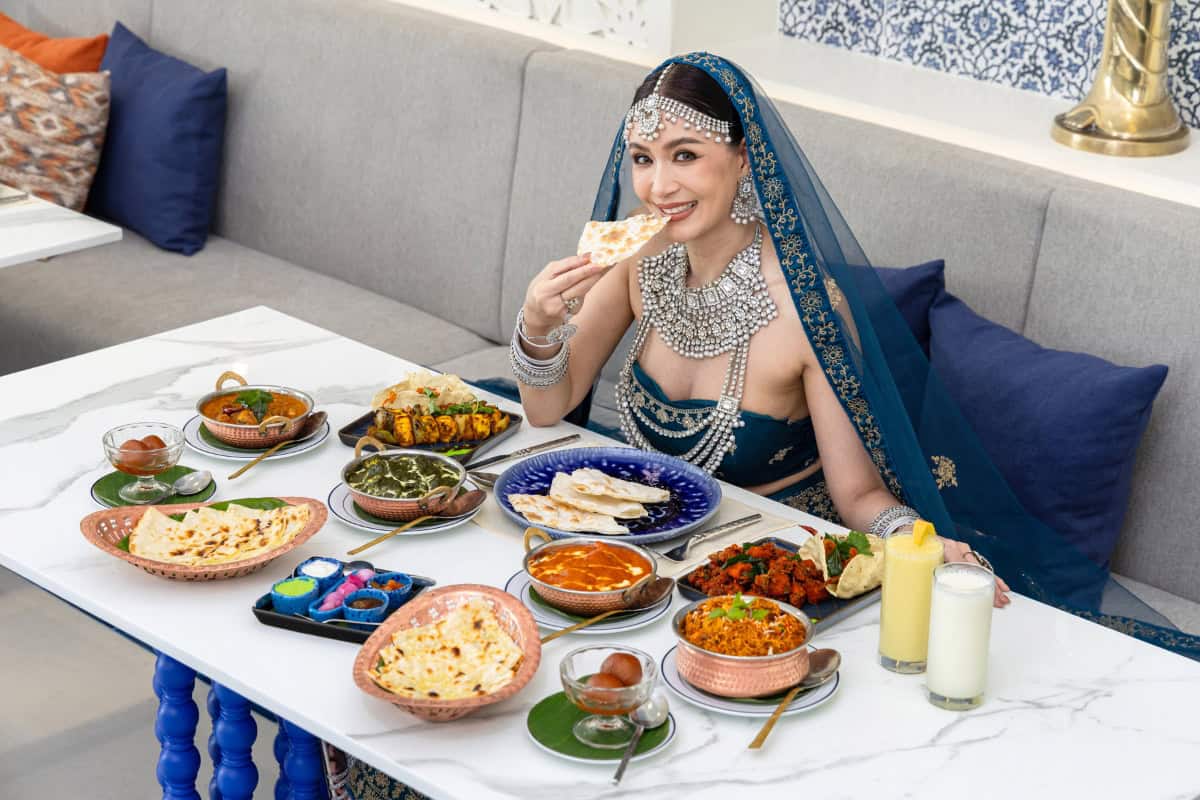 eating halal food at maharani