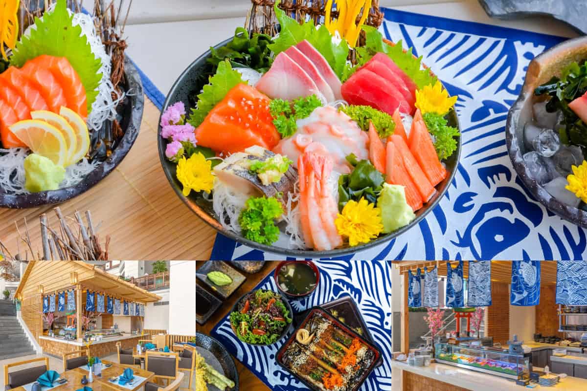 japanese restaurant in pattaya at 5-star hotel