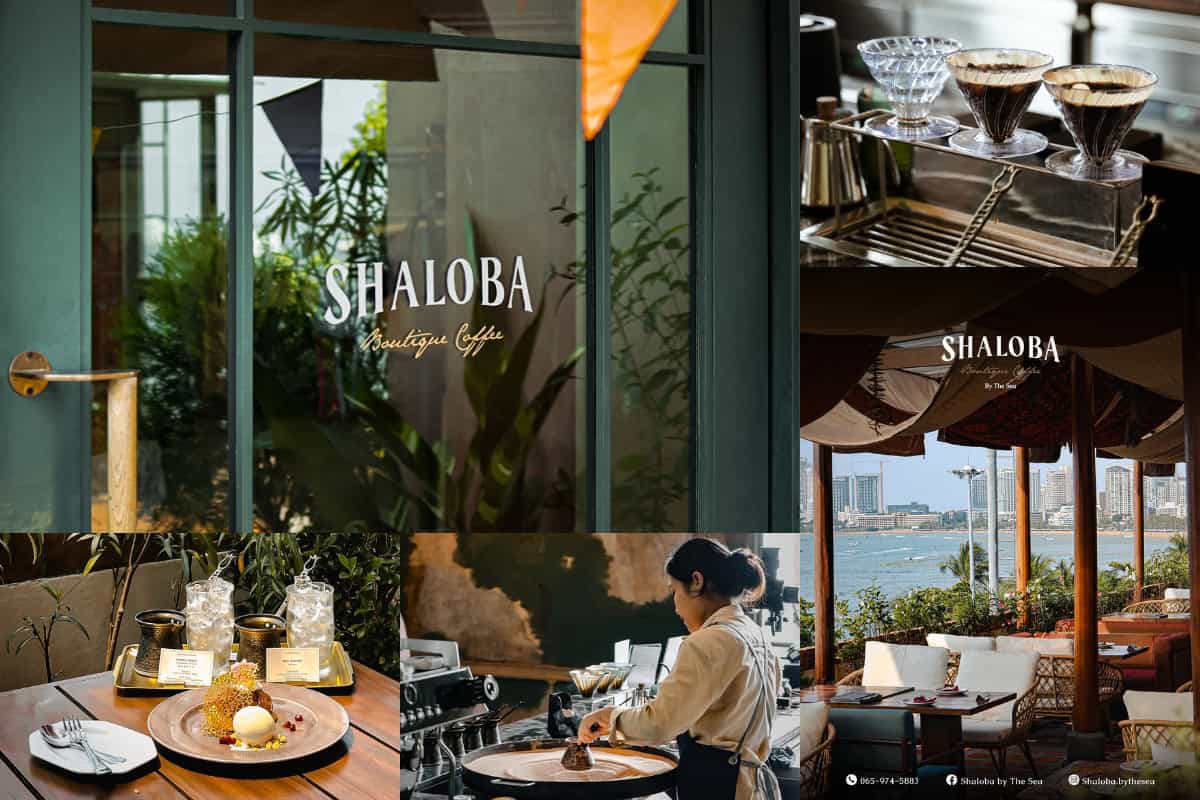 shaloba by the sea cafe interior details