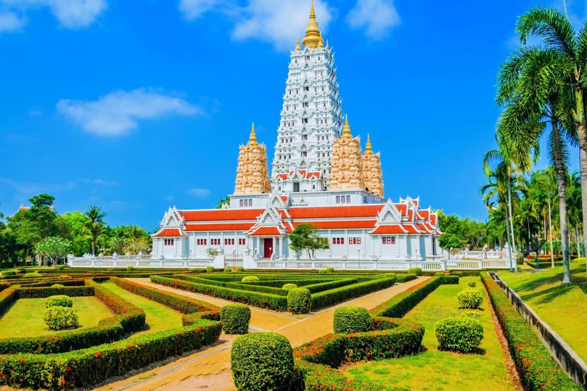 Yansangwararam temple in pattaya