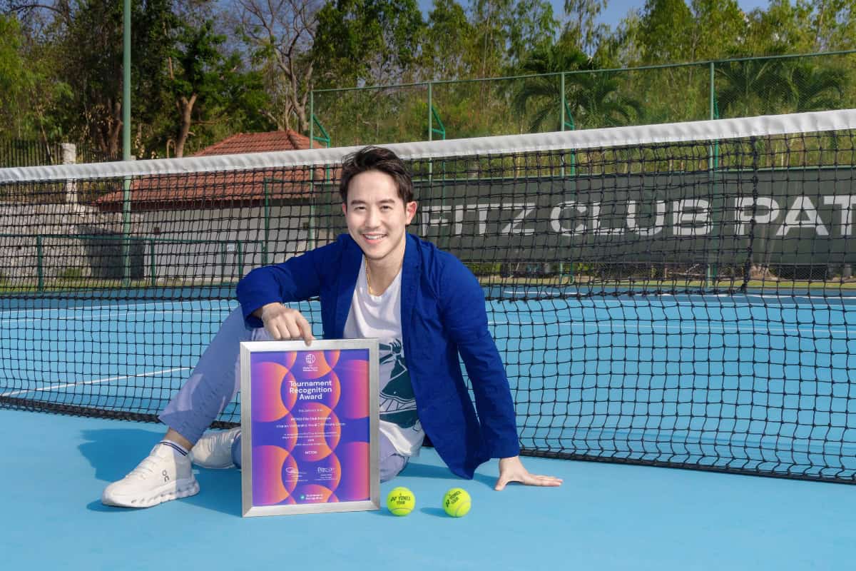khun vitanart with royal cliff's itf masters star recognition award 2025