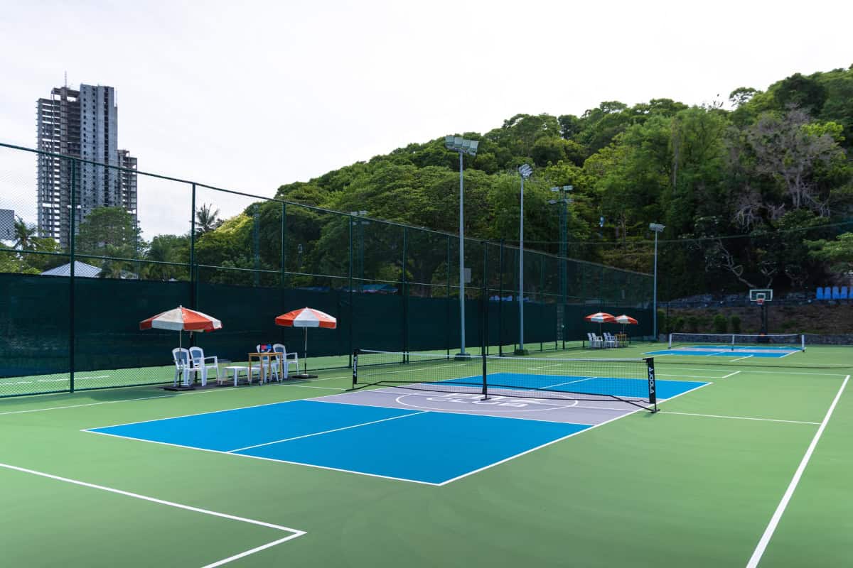 multi-purpose sports courts in pattaya with cooltop technology