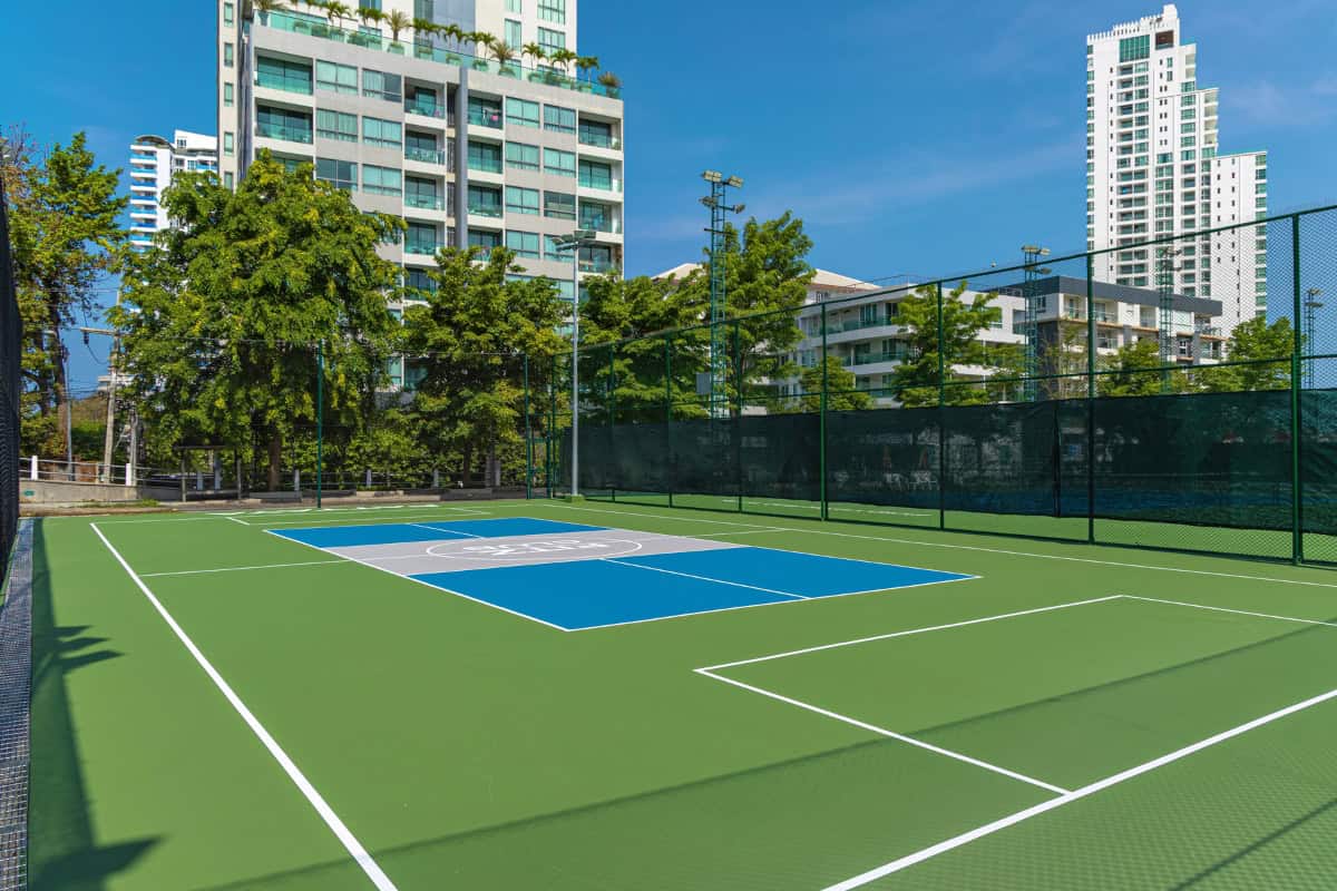 multi-purpose sports court in pattaya where you can play futsal