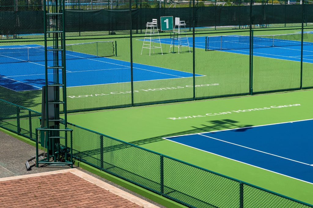 tennis court in pattaya